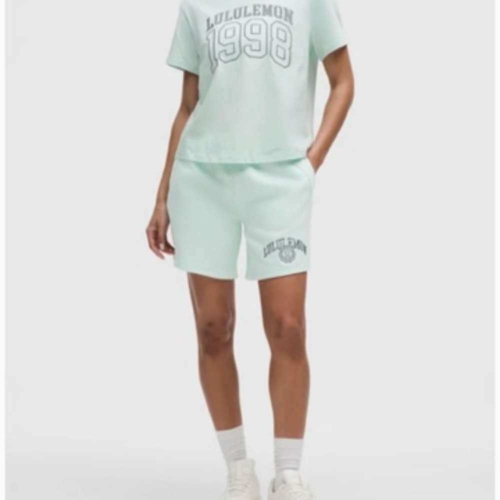 lululemon athletica Mint Green Women's Casual Athletic Shorts
